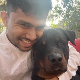 Rahul's goodest boy, Simba (Instagram) Rahul's goodest boy, Simba (Instagram)