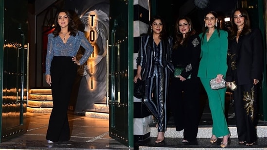 Maheep Kapoor, Neelam Kothari, Bhavana Pandey, Seema Sajdeh and many other celebrities attended Gauri Khan's restaurant launch party. (Pics: Varinder Chawla)