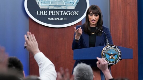 Deputy Pentagon press secretary Sabrina Singh