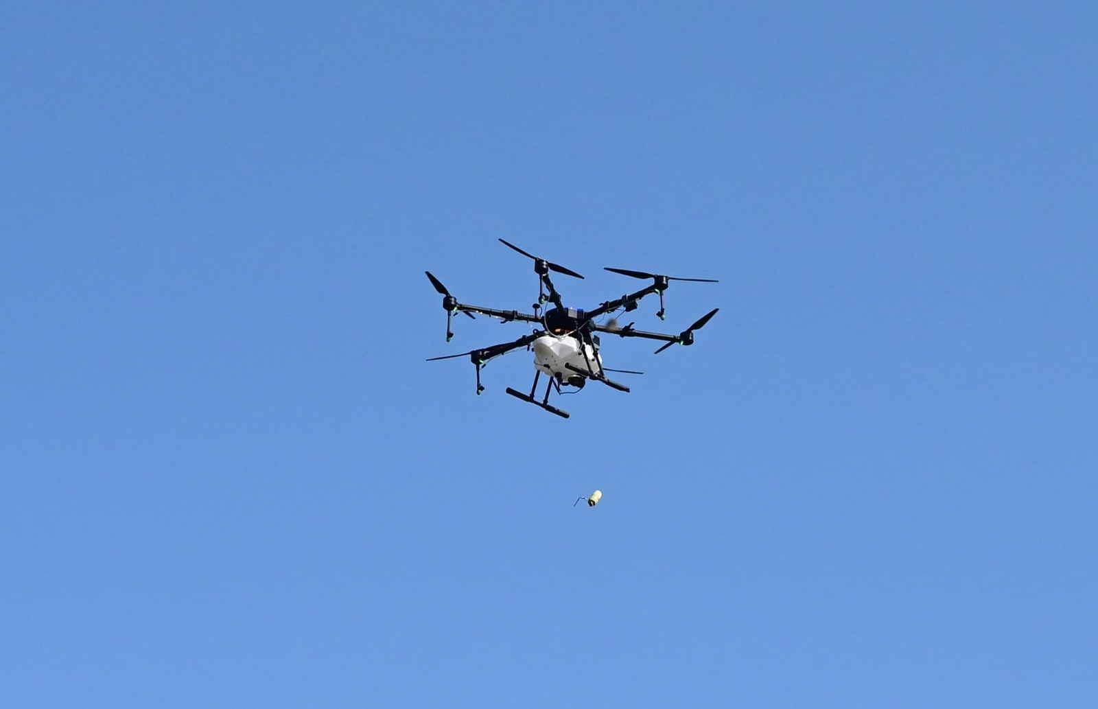 Haryana police fired tear gas with drone during the farmers protest at Shambu border of Punjab and Haryana near Ambala on Wednesday. Photo by Ravi Kumar/ Hindustan Times Haryana police fired tear gas with drone during the farmers protest at Shambu border of Punjab and Haryana near Ambala on Wednesday. Photo by Ravi Kumar/ Hindustan Times