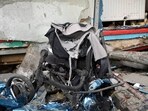 This photo released by Belgorod region governor Vyacheslav Gladkov's telegram channel on Thursday, Feb. 15, 2024, shows a baby stroller broken during shelling next to a damaged shopping mall in Belgorod, Russia. Officials say a missile strike hit the Russian city of Belgorod near the Ukraine border in what appears to be the latest exchange of long-range missile and rocket fire between the two countries. This photo released by Belgorod region governor Vyacheslav Gladkov's telegram channel on Thursday, Feb. 15, 2024, shows a baby stroller broken during shelling next to a damaged shopping mall in Belgorod, Russia. Officials say a missile strike hit the Russian city of Belgorod near the Ukraine border in what appears to be the latest exchange of long-range missile and rocket fire between the two countries.