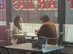 ASTRO singer Cha Eun Woo with India Eisley in viral photo.