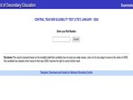 CTET Result 2024 Live: CBSE CTET January result out, link here