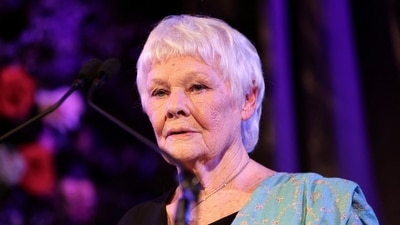 Veteran actor Judi Dench performs on stage as Britain Queen Camilla attends the Celebration Of Shakespeare at Grosvenor House in London. Other attendees at the celebrity-filled event included Charles Dance, Stephen Fry and David Suchet. (via REUTERS)