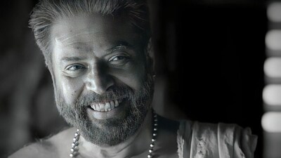Mammootty in a still from Bramayugam Mammootty in a still from Bramayugam