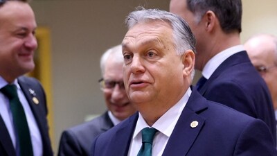 FILE PHOTO: Hungary's Prime Minister Viktor Orban attends a European Union summit in Brussels, Belgium February 1, 2024. REUTERS/Johanna Geron/File Photo (REUTERS)