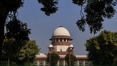 FILE- The Supreme Court building is seen in New Delhi, India, Dec.11, 2023. India’s top court on Thursday struck down a controversial election funding system that allowed individuals and companies to send unlimited donations to political parties without any need to disclose donor identity, a system critics have long said is undemocratic and favored Prime Minister Narendra Modi's ruling party. (AP Photo/Manish Swarup, File) (AP) FILE- The Supreme Court building is seen in New Delhi, India, Dec.11, 2023. India’s top court on Thursday struck down a controversial election funding system that allowed individuals and companies to send unlimited donations to political parties without any need to disclose donor identity, a system critics have long said is undemocratic and favored Prime Minister Narendra Modi's ruling party. (AP Photo/Manish Swarup, File) (AP)