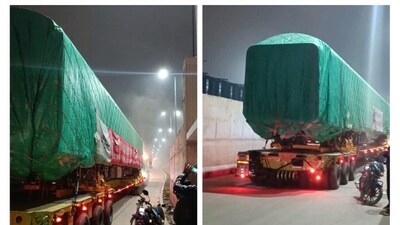 First prototype driverless metro train reaches Bengaluru, to be assembled soon First prototype driverless metro train reaches Bengaluru, to be assembled soon