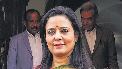 Mahua Moitra (49), who was expelled from the Lok Sabha in December last year (PTI) Mahua Moitra (49), who was expelled from the Lok Sabha in December last year (PTI)