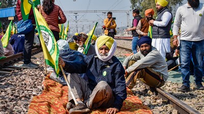 Today marks the third day of the farmers' agitation, pressing the Centre to accept their demands, including a legal guarantee on Minimum Support Price for their crops and loan waiver. (PTI) Today marks the third day of the farmers' agitation, pressing the Centre to accept their demands, including a legal guarantee on Minimum Support Price for their crops and loan waiver. (PTI)