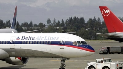 The Delta plane was deep cleaned after the passengers deboarded. The Delta plane was deep cleaned after the passengers deboarded.