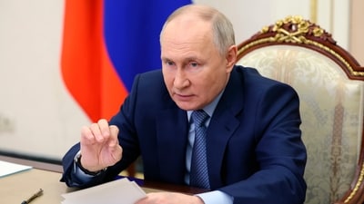 Russian President Vladimir Putin. (AP file) Russian President Vladimir Putin. (AP file)