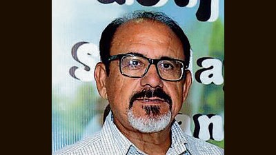 SK Sharma is former director general of Punjab Police and council member of Indian Golf Union (IGU). (HT Photo)