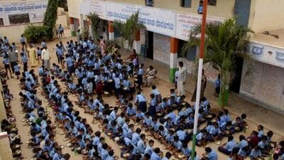 The Karnataka government had ordered that only state and national festivals will be celebrated in schools operated by KREIS. (HT Archive) The Karnataka government had ordered that only state and national festivals will be celebrated in schools operated by KREIS. (HT Archive)