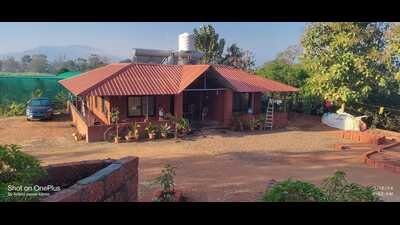 The present safe house has been built by Dr Dabholkar on the land owned by MANS activist Shankar Kanse and the programme for safety and shelter for newlywed couples is being run by Adhar Sanstha, a social organization. (HT PHOTO)