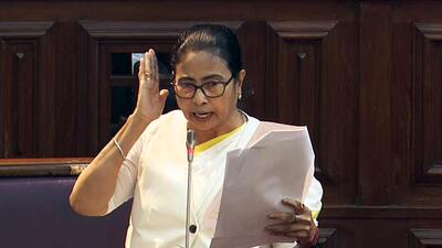 West Bengal chief minister Mamata Banerjee. (ANI) West Bengal chief minister Mamata Banerjee. (ANI)