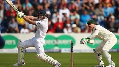 Ben Stokes and Brad Haddin had a brief episode during the 2013 Ashes (Getty) Ben Stokes and Brad Haddin had a brief episode during the 2013 Ashes (Getty)