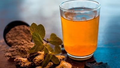 Easy to make, hing water can be prepared by adding a pinch of hing in a glass of boiling water. (Shutterstock) Easy to make, hing water can be prepared by adding a pinch of hing in a glass of boiling water. (Shutterstock)