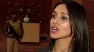 Actor-turned-politician Mimi Chakraborty Actor-turned-politician Mimi Chakraborty