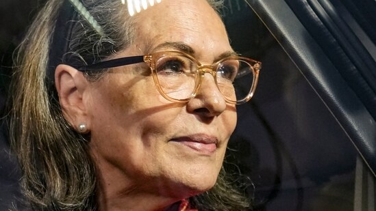 Congress MP Sonia Gandhi leaves after the Lok Sabha was adjourned sine die during the Budget session of Parliament in New Delhi. (PTI)
