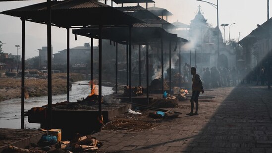 The woman opened her eyes minutes before the pyre was to be set alight. (Unsplash)