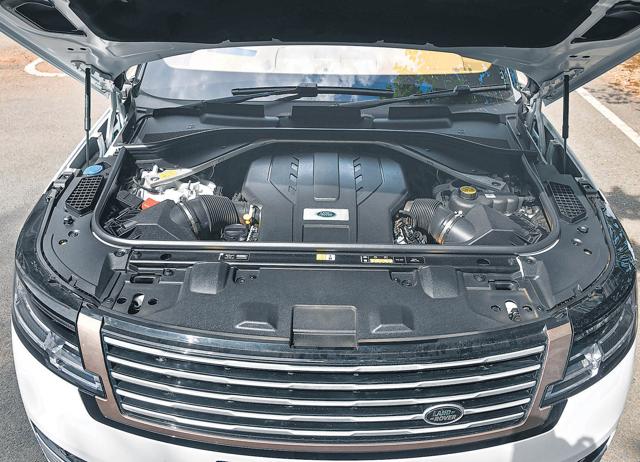 The BMW-sourced 4.4-litre twin-turbo V8 engine produces a solid 530hp and 750Nm of torque. The BMW-sourced 4.4-litre twin-turbo V8 engine produces a solid 530hp and 750Nm of torque.