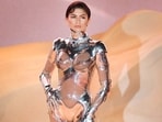 Zendaya poses on the red carpet at the world premiere of Dune: Part Two in London Zendaya poses on the red carpet at the world premiere of Dune: Part Two in London