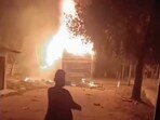 Security forces fired several rounds of tear gas shells and used "minimum lethal force" to disperse the agitators. Security forces fired several rounds of tear gas shells and used "minimum lethal force" to disperse the agitators.