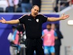 India coach Igor Stimac reacts during a match 