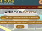 Download the IIT JAM 2024 response sheet from the official website