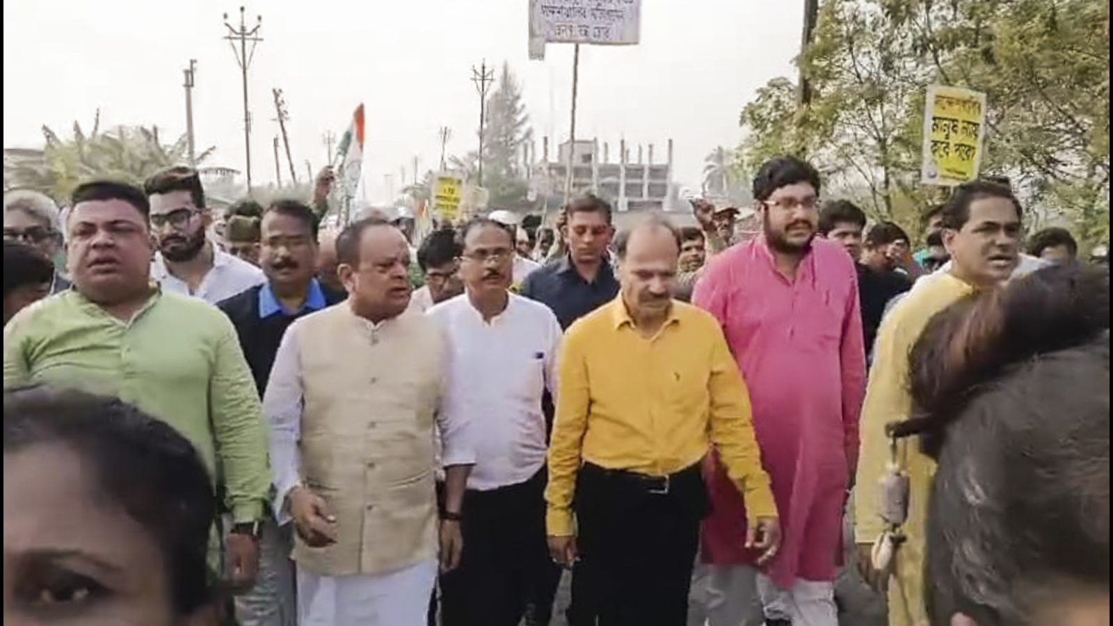 Row deepens as BJP, Cong not allowed to enter Sandeshkhali village - Vimarsana News
