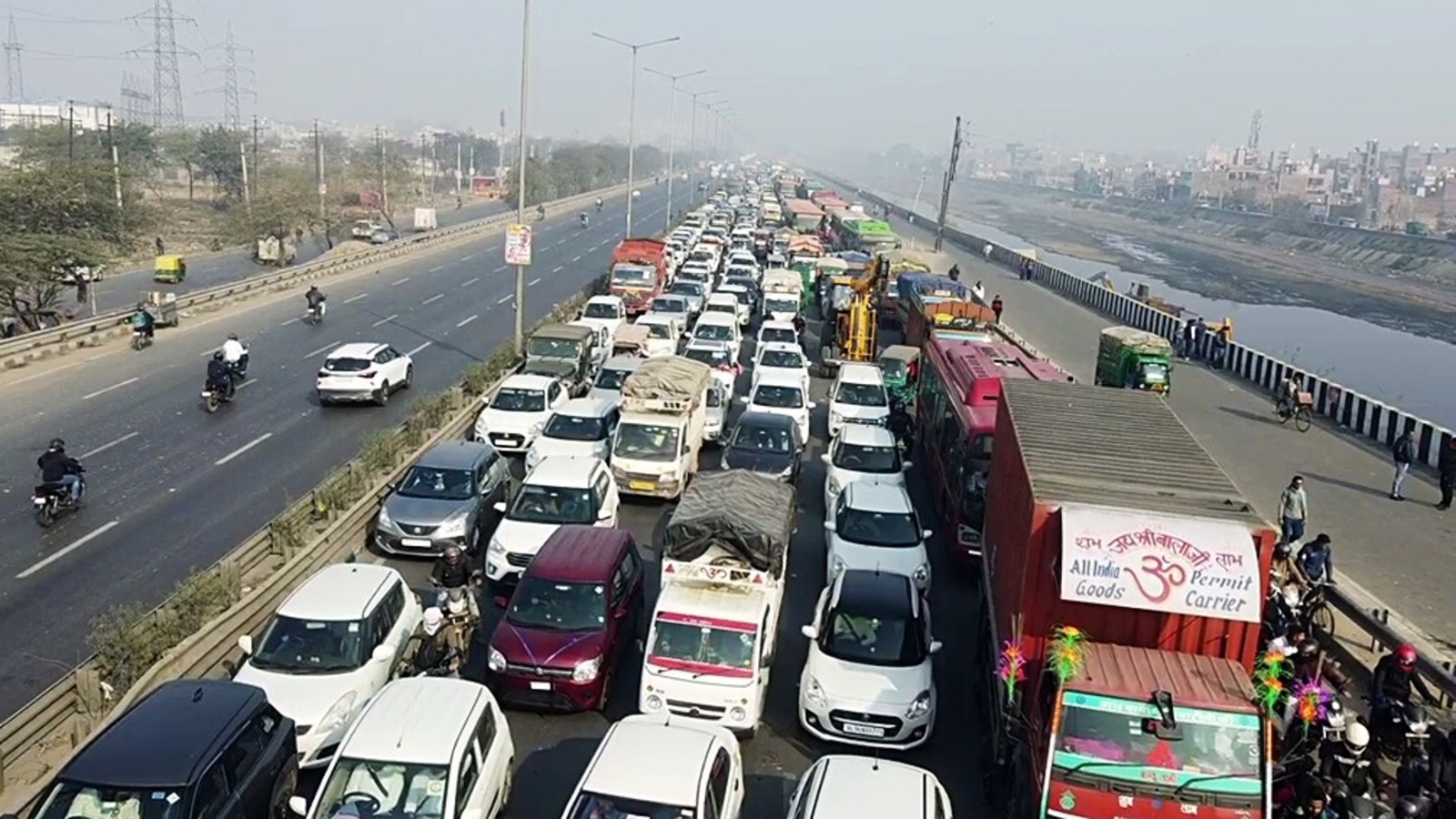 Bharat bandh today: Avoid these Delhi, Noida routes | Traffic advisory | Latest News India - Vimarsana News