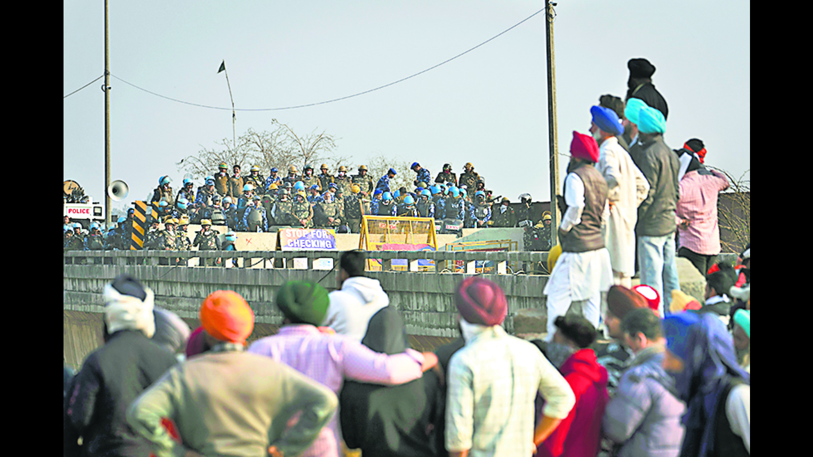 Farm shutdown affects four states, next talks on Sunday - Vimarsana News