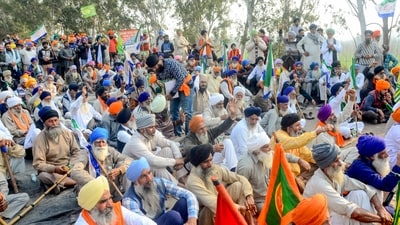 The Modi government had promised to consider this demand after the last farmer protests in 2021. However, unions claim that no action has been taken on this front since then. (ANI) The Modi government had promised to consider this demand after the last farmer protests in 2021. However, unions claim that no action has been taken on this front since then. (ANI)