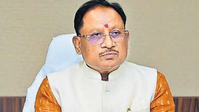 Chhattisgarh chief minister Vishnu Deo Sai. (PTI File Photo)