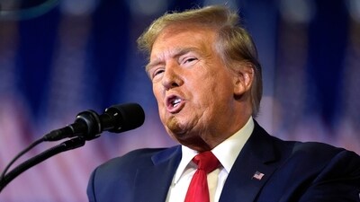 Republican presidential candidate former President Donald Trump (AP)