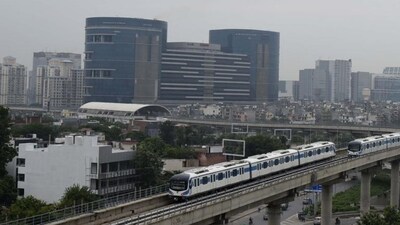 The 28.5 km Metro project in Gurugram to be developed at a cost of about ₹5,450 crore seeks to connect Old Gurgaon with New Gurgaon, thereby improving connectivity to the central business districts and reducing traffic congestion. (Picture for representational purposes only) (HT Archive) (HT Archive) The 28.5 km Metro project in Gurugram to be developed at a cost of about ₹5,450 crore seeks to connect Old Gurgaon with New Gurgaon, thereby improving connectivity to the central business districts and reducing traffic congestion. (Picture for representational purposes only) (HT Archive) (HT Archive)