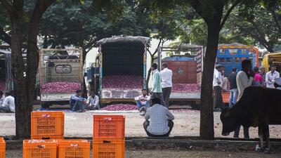 In the next two to three days, our farmers from various districts in Maharashtra will join this protest at the Punjab border, said Bharat Dighole, founder-president of the Maharashtra State Onion Producers Farmers Association. (HT FILE) In the next two to three days, our farmers from various districts in Maharashtra will join this protest at the Punjab border, said Bharat Dighole, founder-president of the Maharashtra State Onion Producers Farmers Association. (HT FILE)