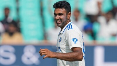 India's Ravichandran Ashwin celebrates the wicket of England's Zak Crawley (AP) India's Ravichandran Ashwin celebrates the wicket of England's Zak Crawley (AP)
