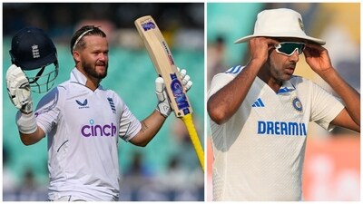 Ben Duckett smashed multiple records on Ravichandran Ashwin's milestone day (AFP-Reuters) Ben Duckett smashed multiple records on Ravichandran Ashwin's milestone day (AFP-Reuters)