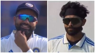 Rohit was visibly not pleased with Jadeja's bowling in the final session (Jio Cinema) Rohit was visibly not pleased with Jadeja's bowling in the final session (Jio Cinema)
