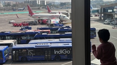 Number of flights has been reduced at the Mumbai airport following complaints of delays. (REUTERS)
