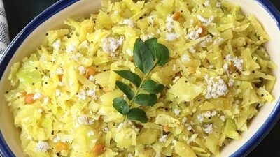 Muttaikose Kootu, Tamil Nadu: A traditional Tamil Nadu dish made with cabbage, lentils, and coconut, giving it a rich and creamy texture. (Pinterest) Muttaikose Kootu, Tamil Nadu: A traditional Tamil Nadu dish made with cabbage, lentils, and coconut, giving it a rich and creamy texture. (Pinterest)
