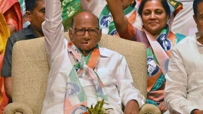 NCP founder Sharad Pawar. (ANI) NCP founder Sharad Pawar. (ANI)
