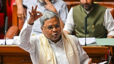 Karnataka Chief Minister Siddaramaiah speaks inside Karnataka Legislative Council in Bengaluru. (PTI) Karnataka Chief Minister Siddaramaiah speaks inside Karnataka Legislative Council in Bengaluru. (PTI)