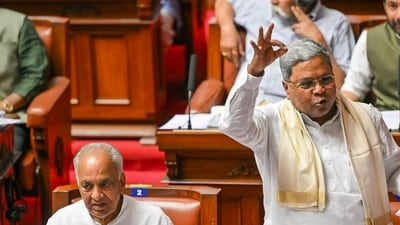 Karnataka Chief Minister Siddaramaiah speaks inside Karnataka Legislative Council in Bengaluru. (PTI) Karnataka Chief Minister Siddaramaiah speaks inside Karnataka Legislative Council in Bengaluru. (PTI)