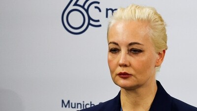 Alexei Navalny Dies: Yulia Navalnaya, wife of late Russian opposition leader Alexei Navalny, attends the Munich Security Conference (MSC). (Reuters)