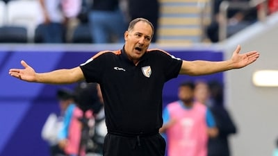 India coach Igor Stimac reacts during a match (REUTERS)