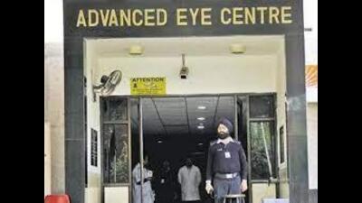 The Advanced Eye Centre of PGIMER receives an average of 1,000 patients daily and almost 95% of them need to take these tests. (HT File Photo)