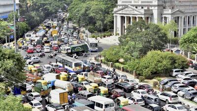 The budget earmarked funds for the commencement of work on the Bengaluru Business Corridor (PTI) The budget earmarked funds for the commencement of work on the Bengaluru Business Corridor (PTI)